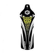 자전거머드가드 자전거물받이 자전거흙받이 자전거 리어 로드 머드 가드 바이크 펜더 퀵 릴리스, black yellow