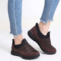 커플 패딩 방한 털 슬립온 3.5cm
