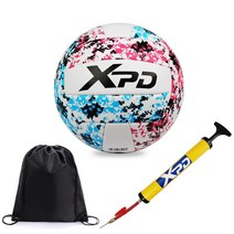 XPD 배구공세트 펌프 가방포함 5호, XPD 배구공세트(레드블루)