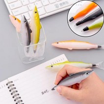 신기한볼펜 필기감좋은 당근 칼 이니셜 물고기 특이한 할로윈팬 지우개 각인 학용품 빅, uc5f0uc5b4(c), 본상품선택