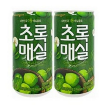 초록매실, 180ml, 70캔
