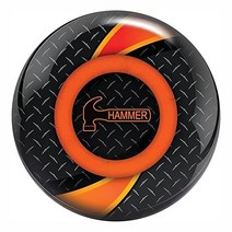 Hammer 해머 터빈 미리 뚫은 볼링공 - 블랙/오렌지, 6
