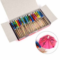 과일 꼬지 꽂이 데코 칵테일 장식 우산 이쑤시개 요지