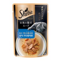 쉬바 수제수프 참치 가다랑어포 파우치 40g, 상세페이지 참조