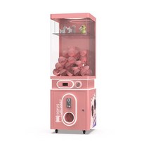 문방구 가챠 뽑기 가챠머신 뽑기신 토이미니어쳐, 상세 페이지 참고, 핑크색