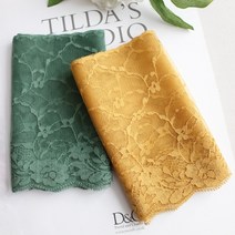 [원단쟁이] 라셀레이스]티모아-2color (1463484) E26, 1개, 골드옐로우