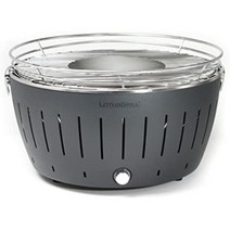 LotusGrill 로터스그릴 스탠다드 G-AN-34P 차콜그레이 32cm (USB포함), 1개