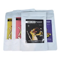 푸디웜) GECKO FOODY (Berrymango ver.) 3oz (85g) / 게코푸디 / 슈퍼푸드 / 베리 망고 버전, 85g, 1개