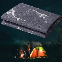 감성 캠피전기매트 차박 전기장판 휴대용 가방포함 220v, 블라썸, 더블