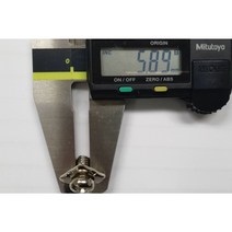 단자나사 냄비머리 사각와셔붙이(14*14) M6 11L 니켈도금 60개