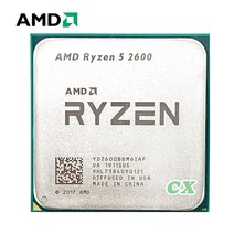CPU AMDRyzen 5 2600 R5 3.4 GHz 6 코어 12 65W YD2600BBM6IAF 소켓 AM4 CPU 프로세서 라이젠 중고 씨피유, 한개옵션0
