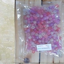 오피스안 UV구슬(100개입) 원통형구슬자외선비즈 자외선구슬 자외선비즈 UV비즈 UV구슬