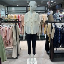 ZOOC 주크 빅포켓 V넥 블라우스 Z203MSC102