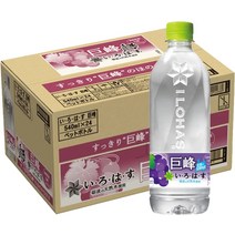 일본 생수 이로하스 거봉 540ml 24개입 홋카이도한정, 24개