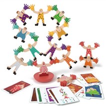 인간탑쌓기 카스텔 원목블럭 상자쌓기놀이