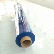 (모델E90 청투명1mm폭90cm) PVC연질염화방풍비닐 아스테이지 책상테이블식탁투명매트 두꺼운비닐, 1개