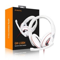 [MAXTILL] [헤드셋] GM-L100H [화이트]