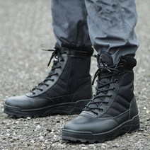 dmcg 남성워커 남자 군화 전투화 패브릭 부츠 워커 사막화