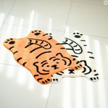 침대밑러그 안방 러그 호랑이 감성