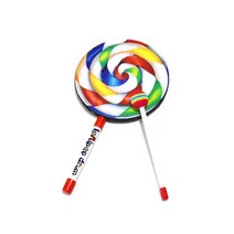 롤리팝 디자인 막대 드럼 중 치료 악기놀이 키즈 연주 음악 일상 엄마랑 북