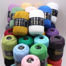 헤레나 80g 100%코튼 가방 뜨개 블랭킷 소품 뜨개실 코바늘실 순면사 인형실, 35보라