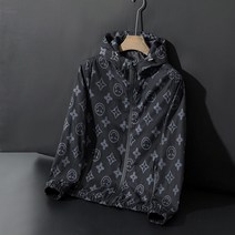 봄가을 아우터 남성 경량 점퍼 상의 캐주얼 후드코트