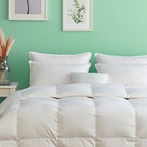 호텔용 프리미엄 구스베개솜, 화이트60수베개커버