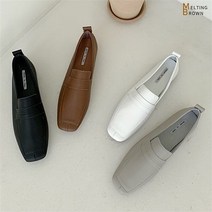 로즈블로썸 멜팅브라운 여자 소가죽 구두 여성 캐주얼 로퍼 K371 (6582965)
