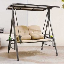 야외 철제 그네 전원 고급형 카페 마당 스윙 체어 가드닝 행잉, F옵션 이미지 참조