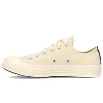 꼼데가르송 컨버스 척테일러 P1K111 MILK 로우 스니커즈