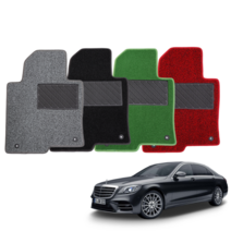벤츠 S클래스 W222 S350 S450 S500 S560 숏바디 롱바디 프리미엄 잔디매트 발판 카매트, 그레이, 벤츠 W222 S클래스 롱바디