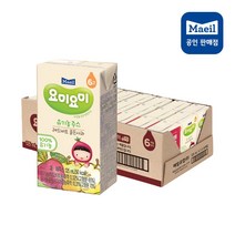 매일유업 요미요미 유기농 주스, 레드비트골든사과 125ml, 125ml, 96개