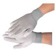 특수 코레카 제전 정전기방지장갑 동도전사 PALM-L 10조묶음 mx6514