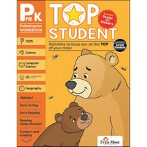 Top Student Grade Prek, Evan-Moor Educational Publi...