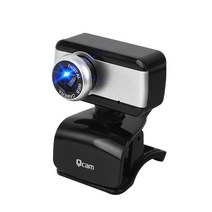 유니콘 QCAM-M10 웹캠 480P USB 화상 원격 줌 SD