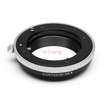 Contax (g)-NEX 어댑터 링 cy g 렌즈용 소니호환 E 마운트 a5100 a6000 NEX5N/7/6/5R a7 a9 카메라용, 한개옵션0