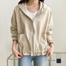 아나카프리 투 포켓 후드 점퍼 CPG3SJP003M