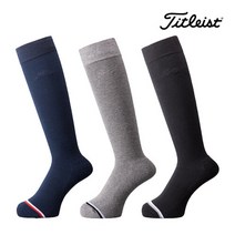 타이틀리스트 여성 골프 양말 니삭스 겨울 스포츠 여자 긴양말 삭스 TSWS1991, TSWS1991:네이비