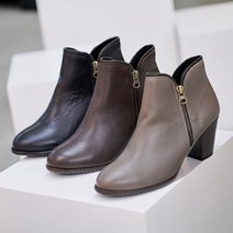 [신꼬가] 국내제작 발편한 소가죽 디커부츠 3컬러