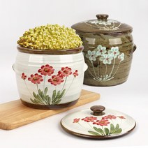 콩나물시루 대 / 도자기 콩나물시루 / 콩나물키우기, 콩나물시루 대 철죽