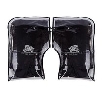 오토바이 핸들토시 겨울 방한 방수 커버 기모 바이크 벨벳 레인쉘 핸들그립 손잡이커버, 기모MOTO블랙