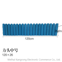 [KangRong해외구매대행] 화단 울타리 나무 펜스 이케아 야외 방부목 다이소 정원 베란다 텃밭 야외 테라스 꾸미기, a평평한 바닥 사각형 머리 120 × 26