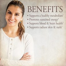 lofty최신 Garden of Life의 여성용 유기농 종합 비타민 mykind Organics Womens Multi with C D 엽산 B6 B12 비오틴 철분 전체 식품, [02] 120개(1팩)