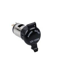 바이크 오토바이 LED 3.0 USB 차량용 충전기 ON-OFF 스위치 소켓 디지털 디스플레이 전압계 자동차 액세서리, [04] Cigarette lighter
