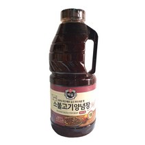 백설소불고기 양념, 2.45kg, 1개