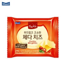 상하 부드럽고 고소한 체다치즈180g(10매입)x8팩/냉장