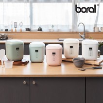 보랄 더 셰프 미니밥솥 BR-M250RC, BR-M250RC(핑크)