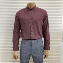 인디안 웰메이드 남성 가을 순면 코듀로이 남방 XF 8271 핑크