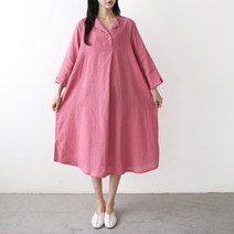 수키 무지 린넨 원피스 1100451