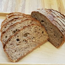 [더브레드천연발효빵] 통밀빵_시골빵깜빠뉴 710g (유럽식통밀식빵 천연발효건강빵 비건빵 식사대용운동빵 무설탕빵 샌드위치식빵 통밀식빵), 2개